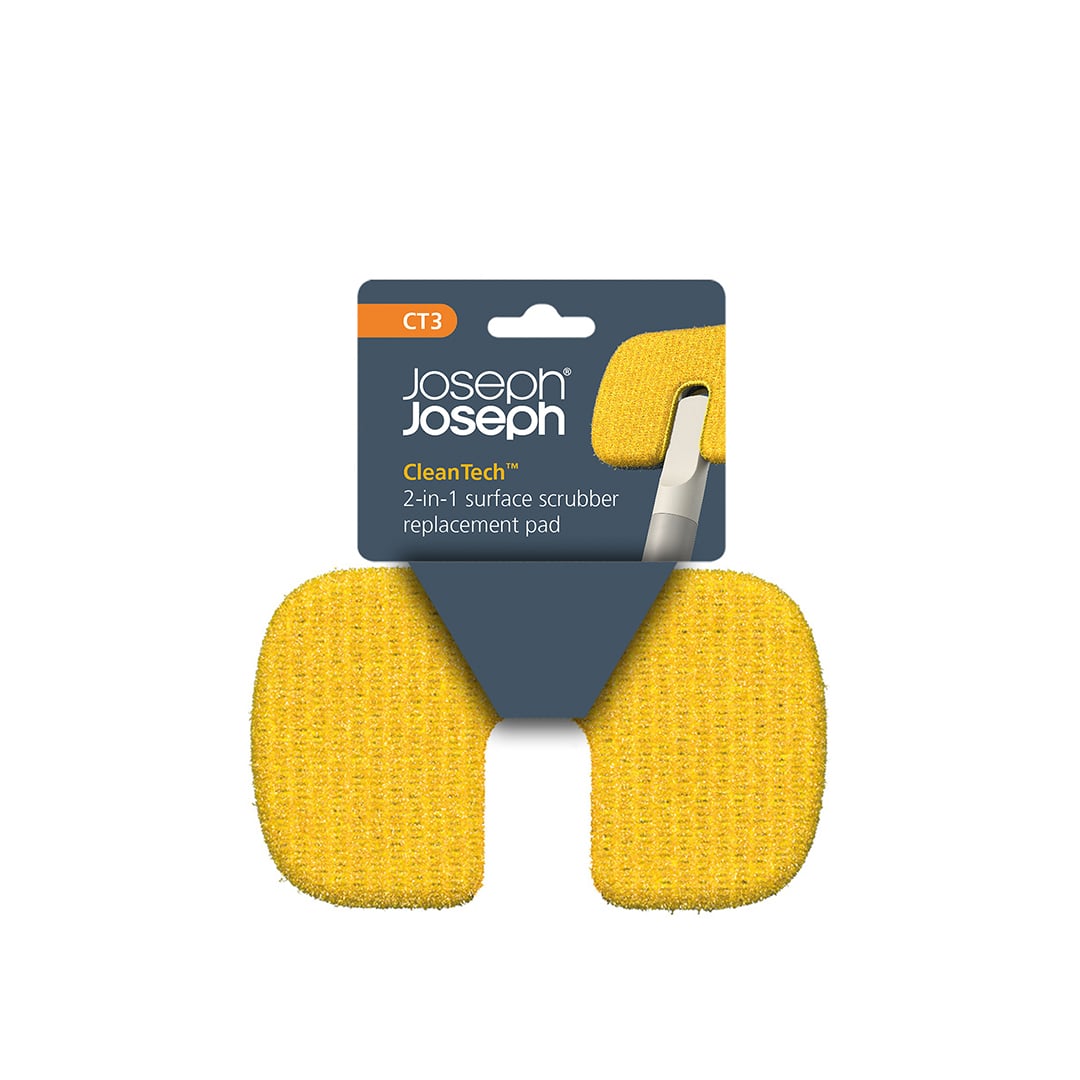 แผ่นเปลี่ยน สำหรับขัดทำความสะอาดพื้นผิว JOSEPH JOSEPH รุ่น CLEANTECH N6500028_0